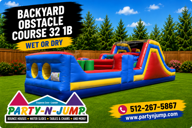 Backyard Obstacle Course 32 1B