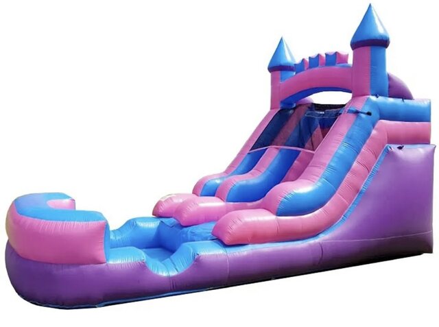 Slide Kids Pink WET or DRY 12'  Ages 12 and under 1E