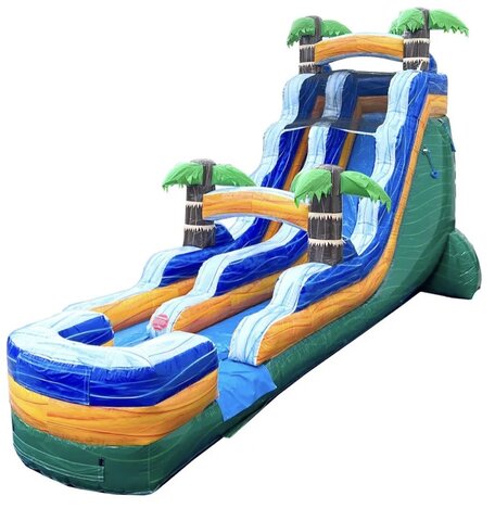 18ft Tropical Slide wet or dry 1C