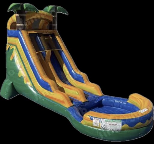 18 FT Palm Paradise Water Slide