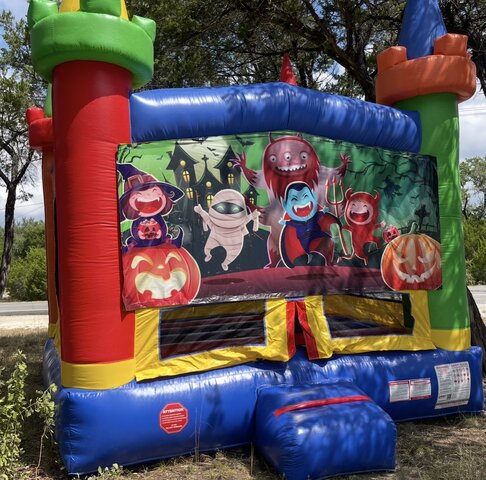 Halloween bounce house