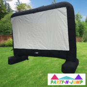 Movie S Movie Screen Only Inflated 12' 5'x9' viewable 1MS