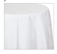 Better than Linen PAPER TABLE COVER ROUND 82
