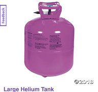 Helium tank large disposable 