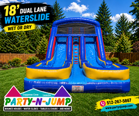 18 Foot Dual Lane wet/dry