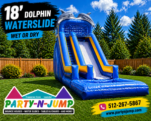 18ft Dolphin Waterslide 2E