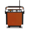 Ion Audio Rocker Plus Portable Heavy-Duty Speaker System, Orange