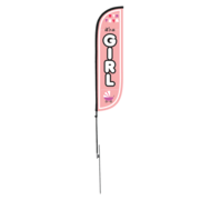 Its a GIRL Flag five foot tall