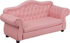 Kid's pink sofa rental