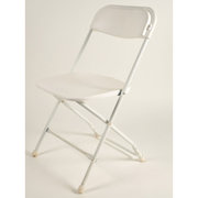 Chairs Adult White Outdoor