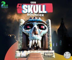 3D Skull Bounce House