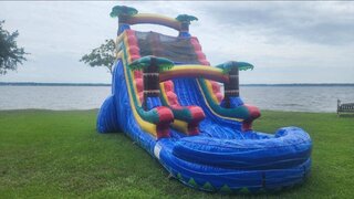 18 ft  Jungle Wet Slide 