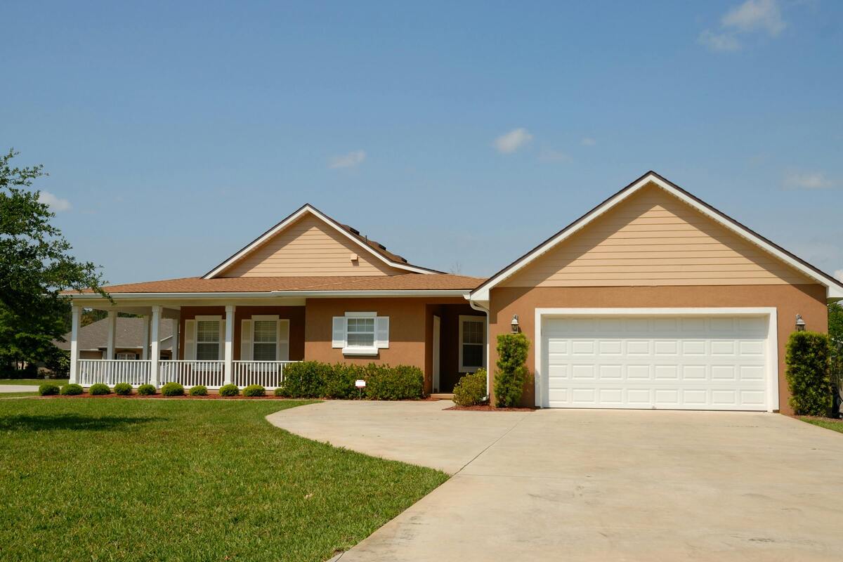 A cozy house located in a peaceful residential neighborhood