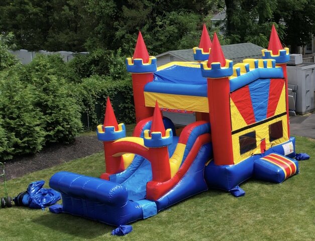 The Grand Castle - Bounce House Slide Combo