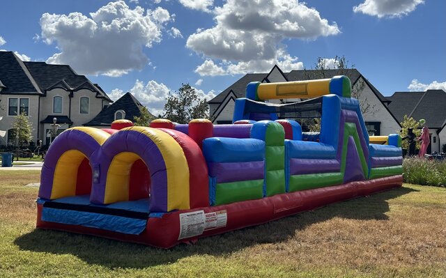 40' Colorful Obstacle Course