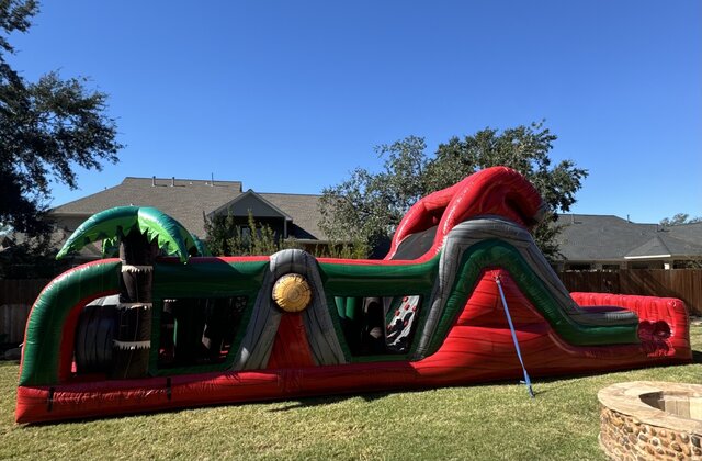 40' Ruby River Obstacle Course - Wet or Dry