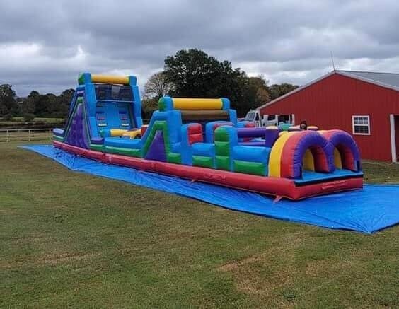 70' Colorful Obstacle Course