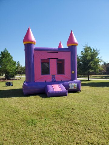 Pink & Purple Bounce House