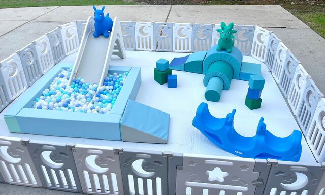 Toddler Soft Play - Blue Crush Deluxe