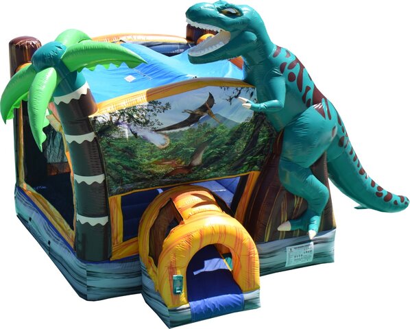 Jurassic MISTING Bounce House