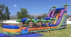 22' Dual Lane Cowabunga with Slip N Slide