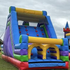 30' Colorful Rock Climb Slide