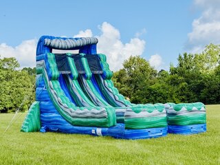 20' Dual Lane Gator Falls
