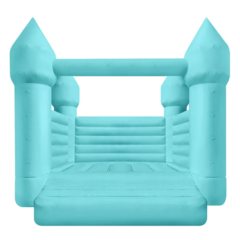 Pastel Green Bounce House 