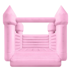 Pastel Pink Bounce House 
