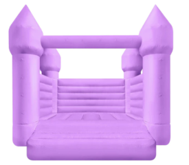 Pastel Purple Bounce House 