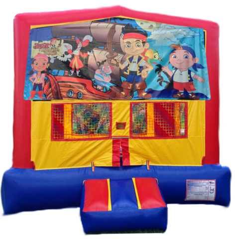 JAKE AND THE NEVERLANDS Bounce House 2