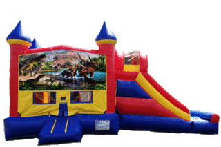 Dinosaur CASTLE Combo Bounce 2