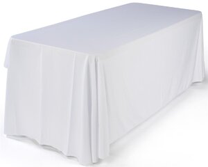 White Banquet Tablecloth