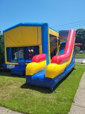 15x15 Tent & 7in1 Combo Bounce House