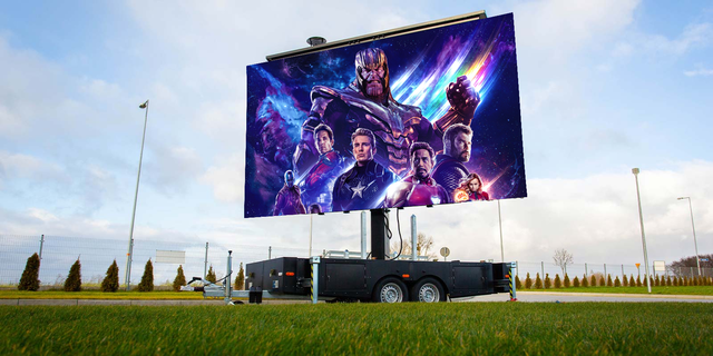 12ft Outdoor LED Screen Rental