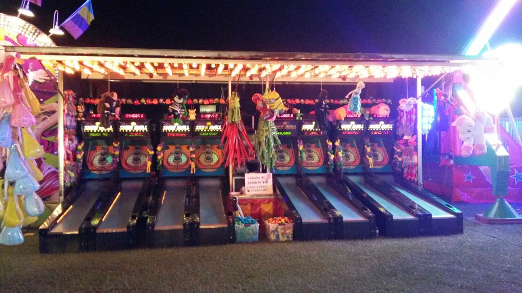 Skee Ball Trailer Premier Bounce n Slide South Florida's Premier