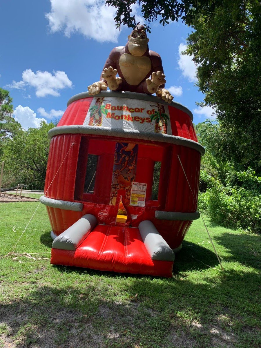 Bouncer of Monkeys Bounce House Premier Bounce n Slide South