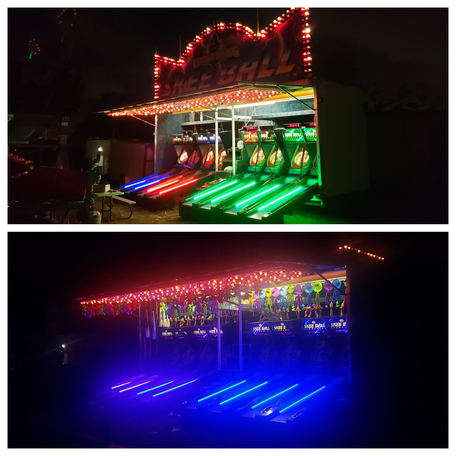 Skee Ball Trailer Premier Bounce n Slide South Florida's Premier