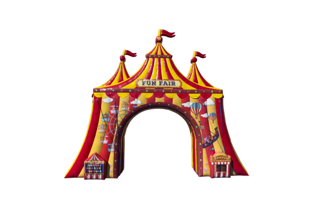 Fun Fair Carnival Arch