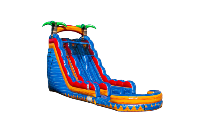 20' Dual Lane Typhoon Waterslide 