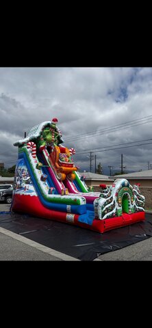Grinch Holiday Slide