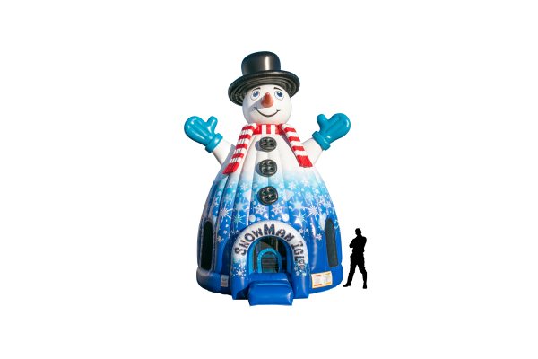 Snowman Igloo Bounce House