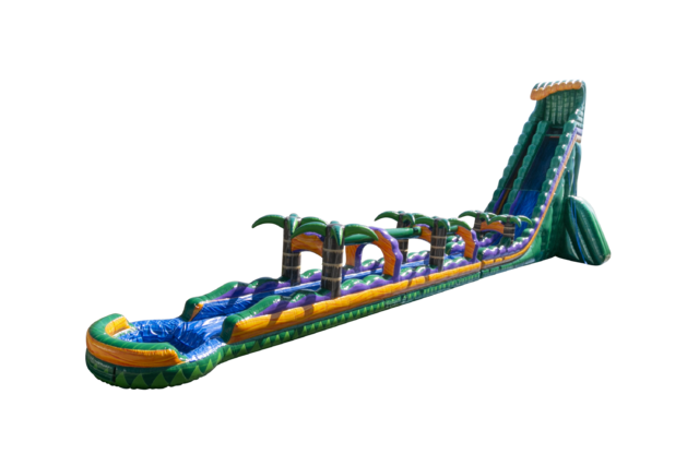 44' Mardi Gras Waterslide With Slip N Slide