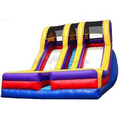 DUAL LANE Inflatable Slide