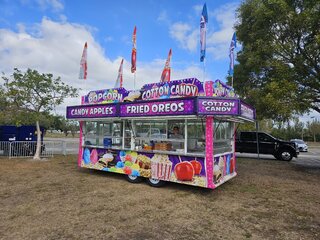 Cotton Candy Midway Trailer 