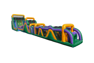 100ft Mardi Gras Obstacle Course 