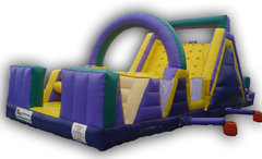 Purple Monster Obstacle Course