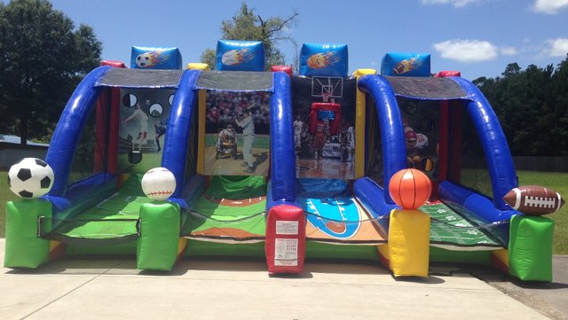 4 in 1 Sports Play Inflatable