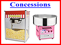 Popcorn, Snow Cone, Cotton Candy Etc