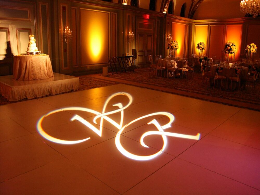 Monogram Gobo Wedding Rental Denver Aurora Boulder Littleton